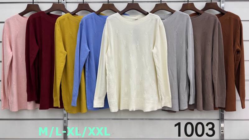 Swetry damskie Roz M/L-XL-2XL, Mix Kolor Paczka 10 szt